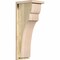 Ekena Millwork Yorktown Rough Sawn Corbel w/Backplate, Douglas Fir, 8"W x 10"D x 26"H COR08X10X26YOR01RDF - alternate 1